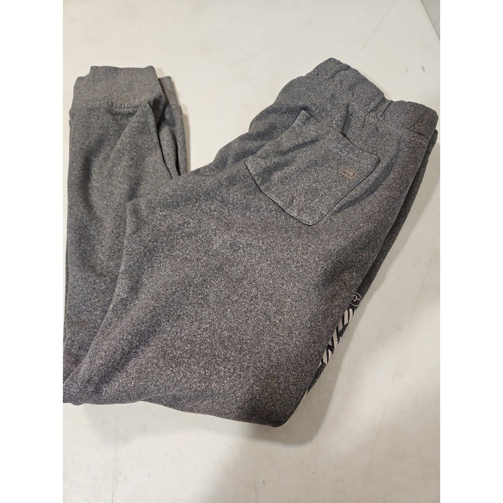 Ecko Unltd Jogger Pants Mens Medium Gray Sweat Pant Leg Logo Tapered 31"X27.(595